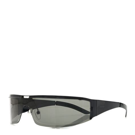 gucci gg 1726 s|GUCCI Metal Shield Sunglasses GG 1726/S Black.